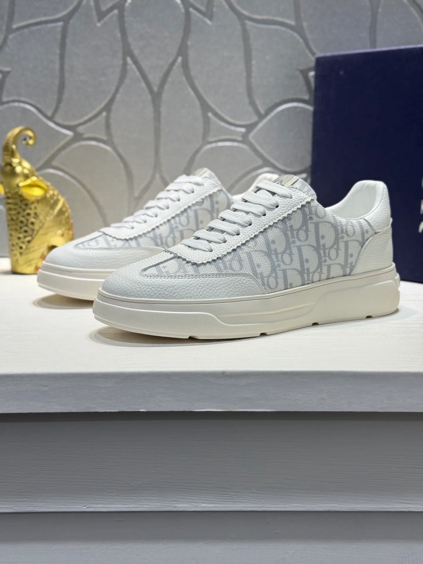 Men's Men's Shoes💰420【New Style】🦑🦑Dior🔥Christan Dior (Dior) hot style [new style] ⚠⚠️Top purchasing 🔍🔍men's casual shoes, upper cowhide stitched with Dijia special fabrics, soles: original soles specially provided by the original factory, exclusive movable molded soles super comfortable, original factory single goods, 🔍🔍high-quality multi-color splicing design, exquisite workmanship, unique, Sheepskin lining💪Details determine quality, we only make shoes with care, you can enter and leave the counter at will, welcome to compare🇮🇹Size: 38-44 (45 customized
